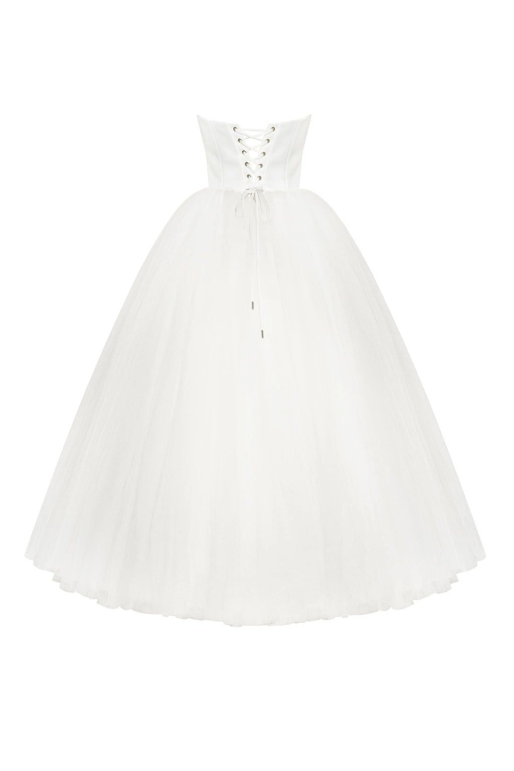 Spectacular tulle evening co ord set with statement long gloves Xo Xo