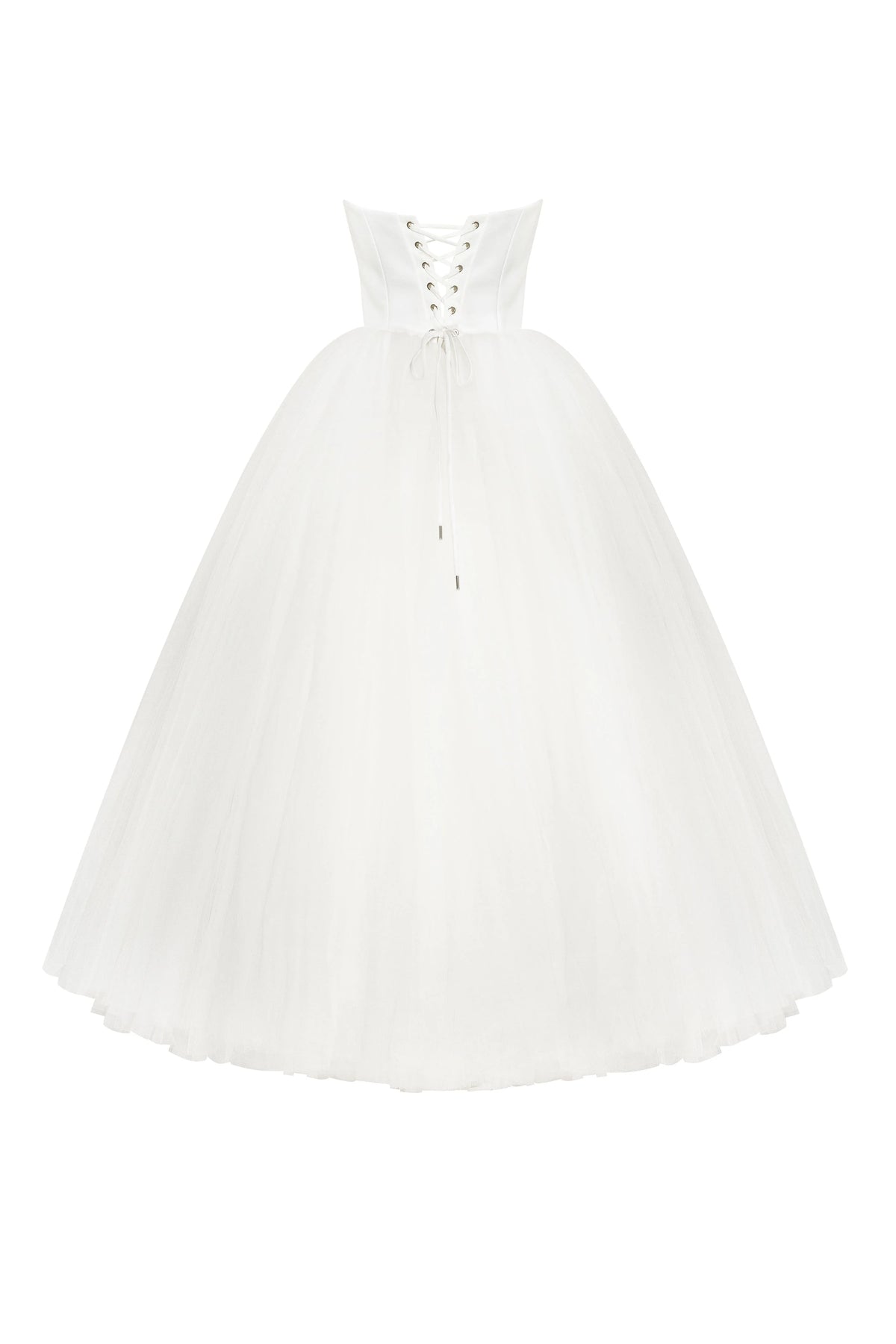 Spectacular tulle evening co ord set with statement long gloves Xo Xo