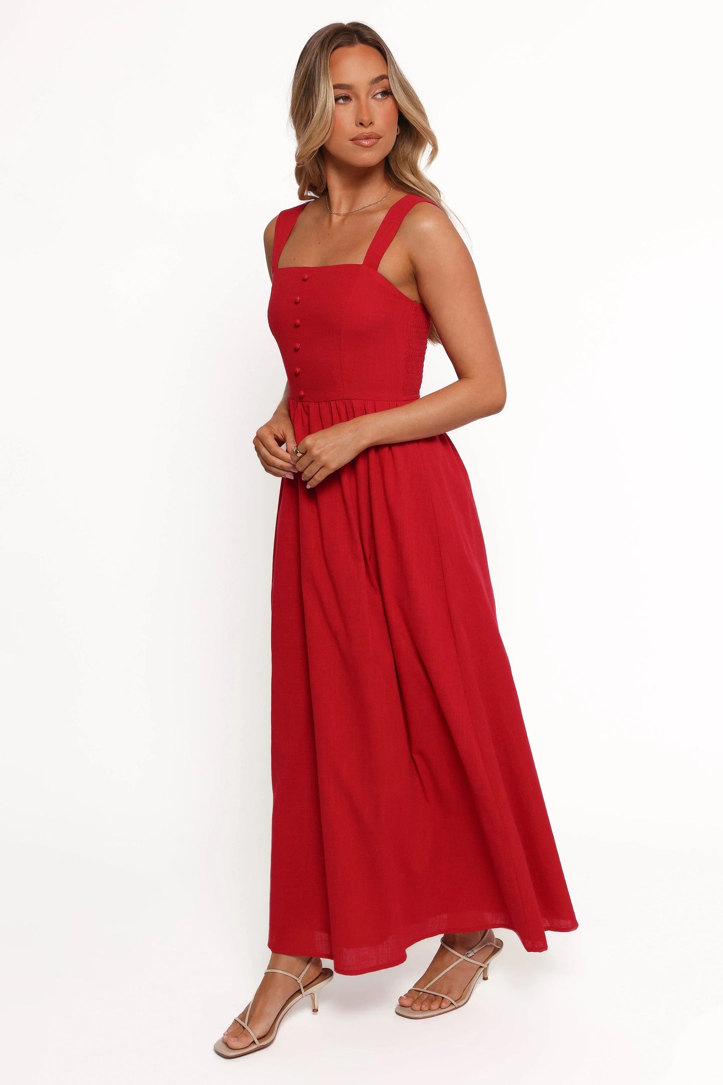 Caty Maxi Dress Red