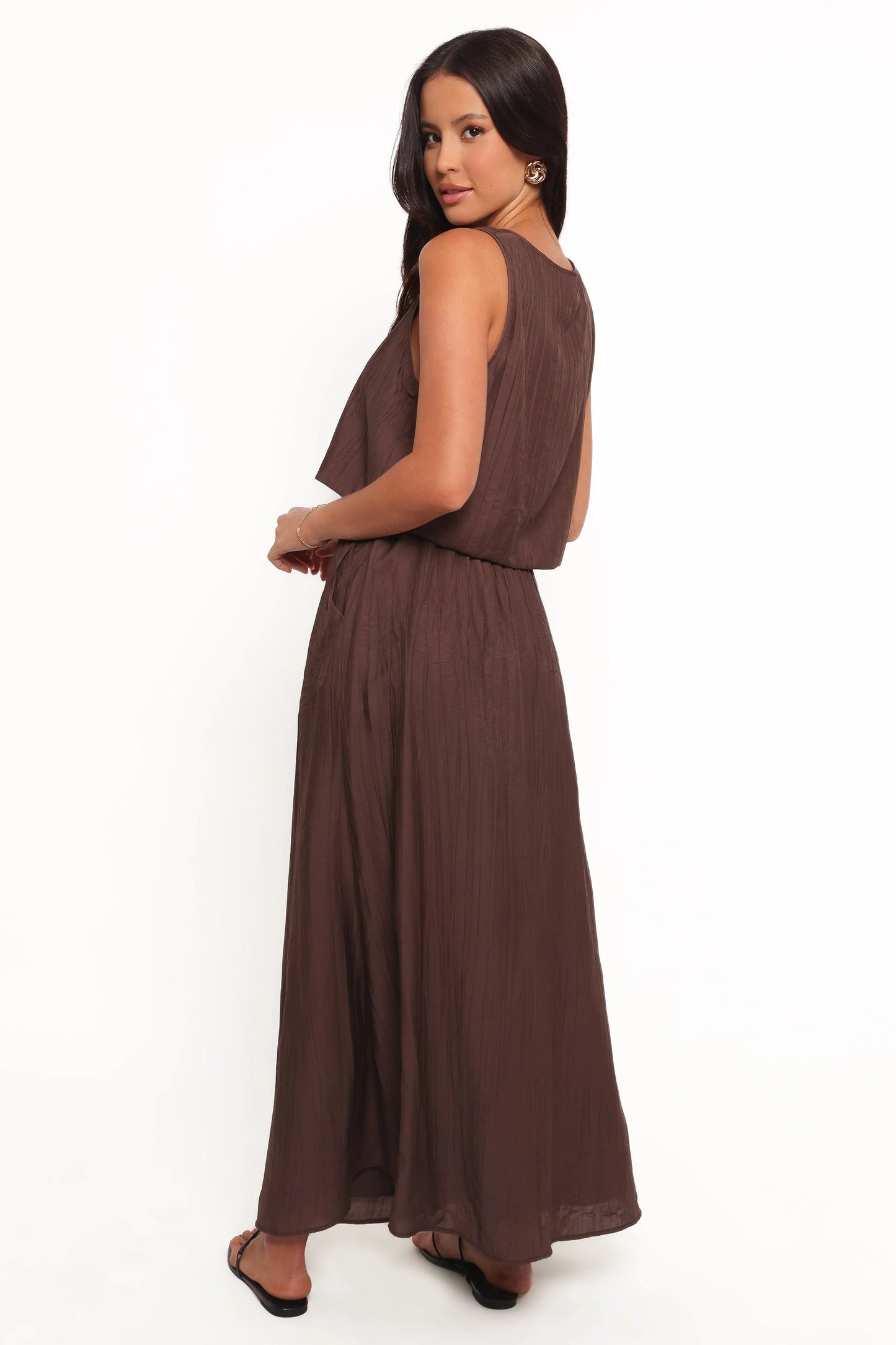 Captie Skirt Set Chocolate Brown