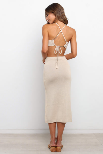 Hailey Dress Beige