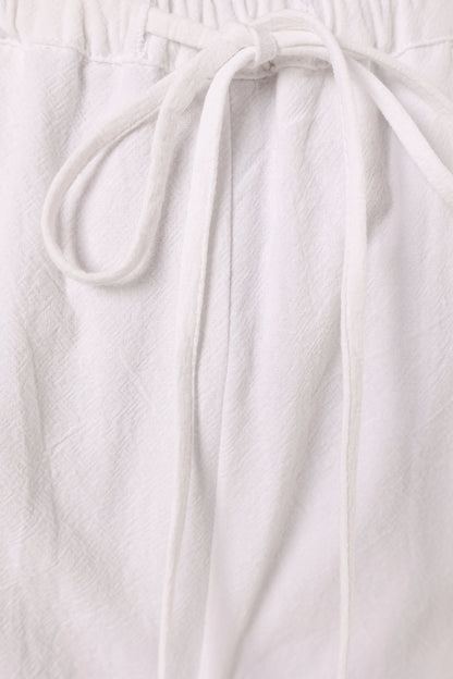 Amalia Pant White Blue