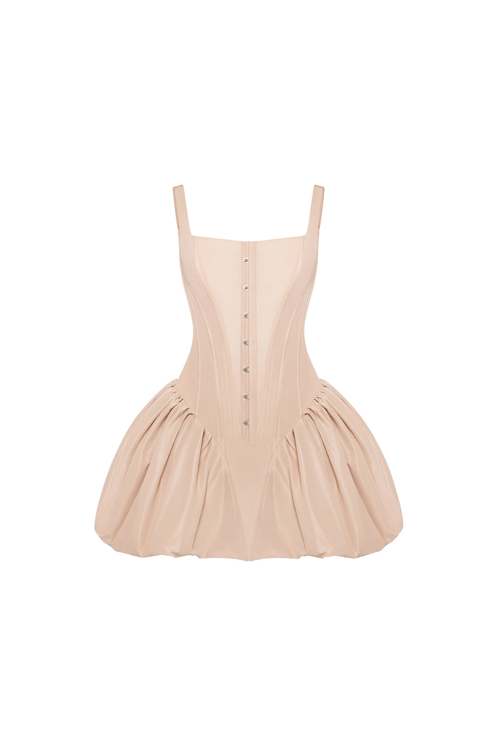 Cappuccino corset mini dress