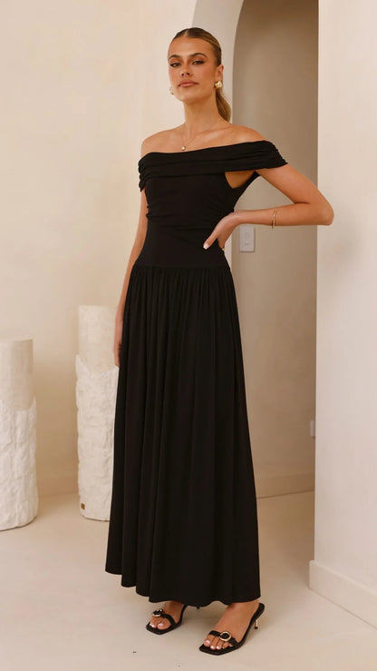 Manalla Maxi Dress Black