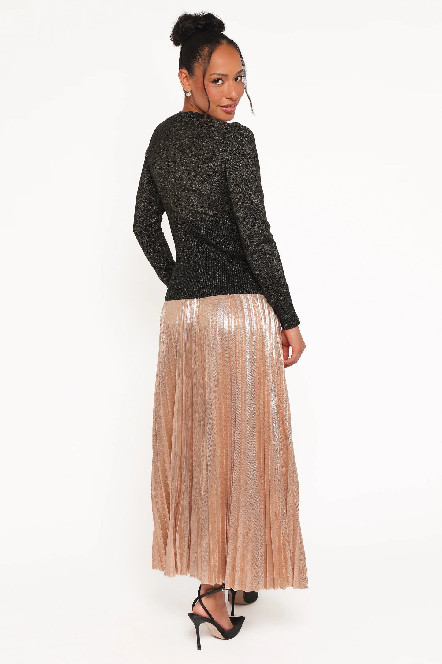 Bethy Maxi Skirt Gold