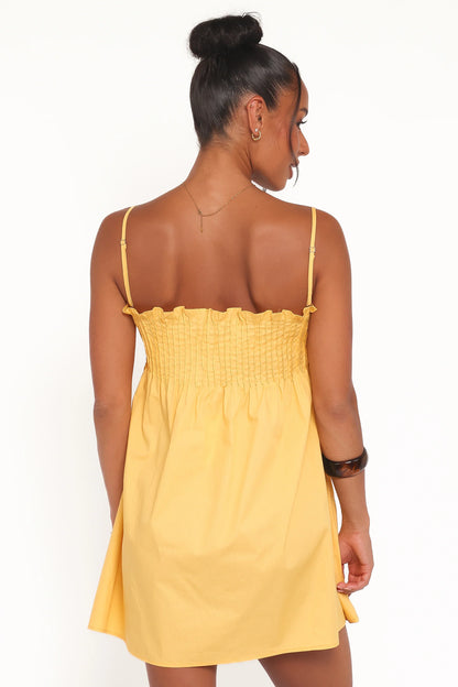 Carson Pleated Mini Dress Mango
