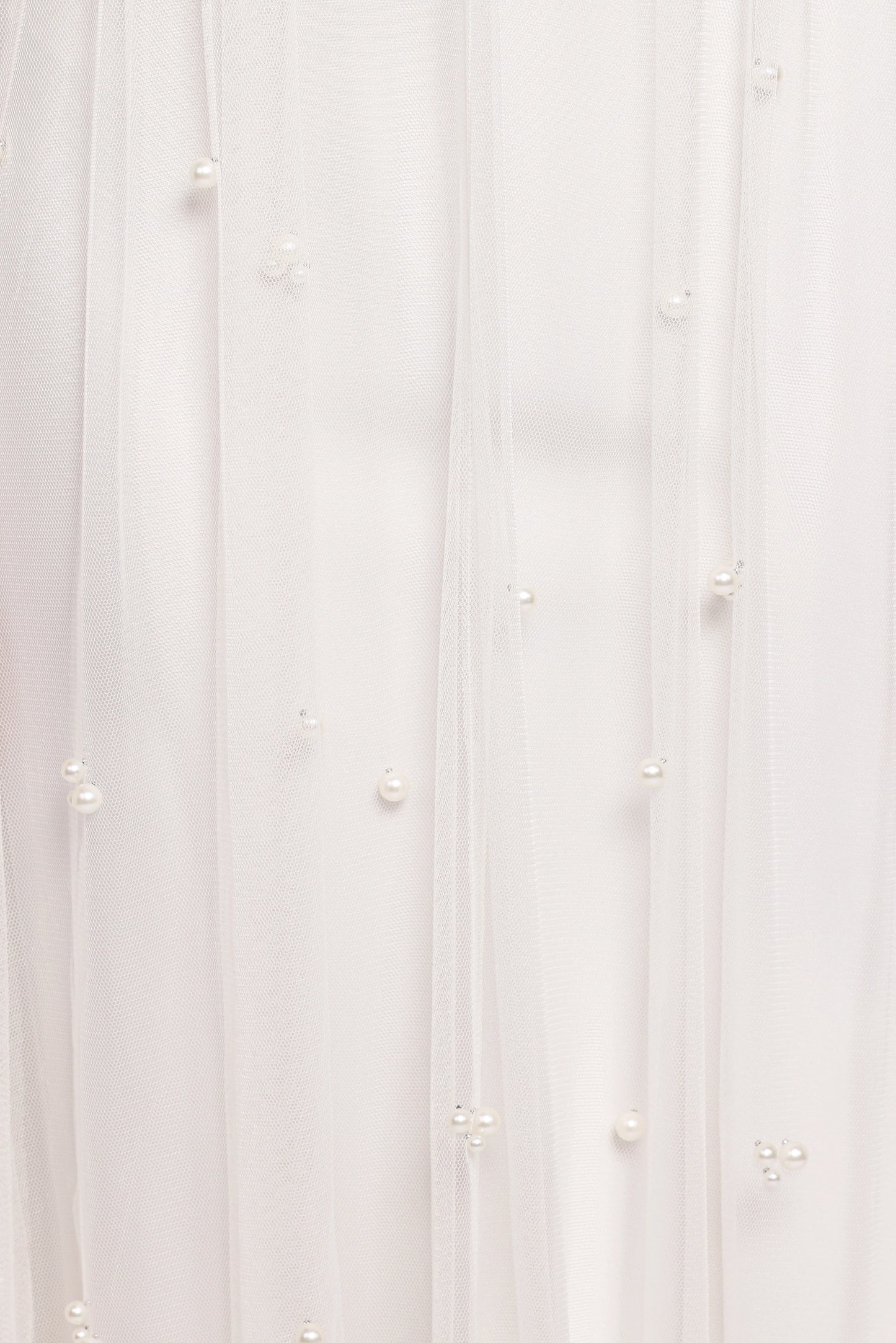 Yulia Pearl Midi Dress Ecru