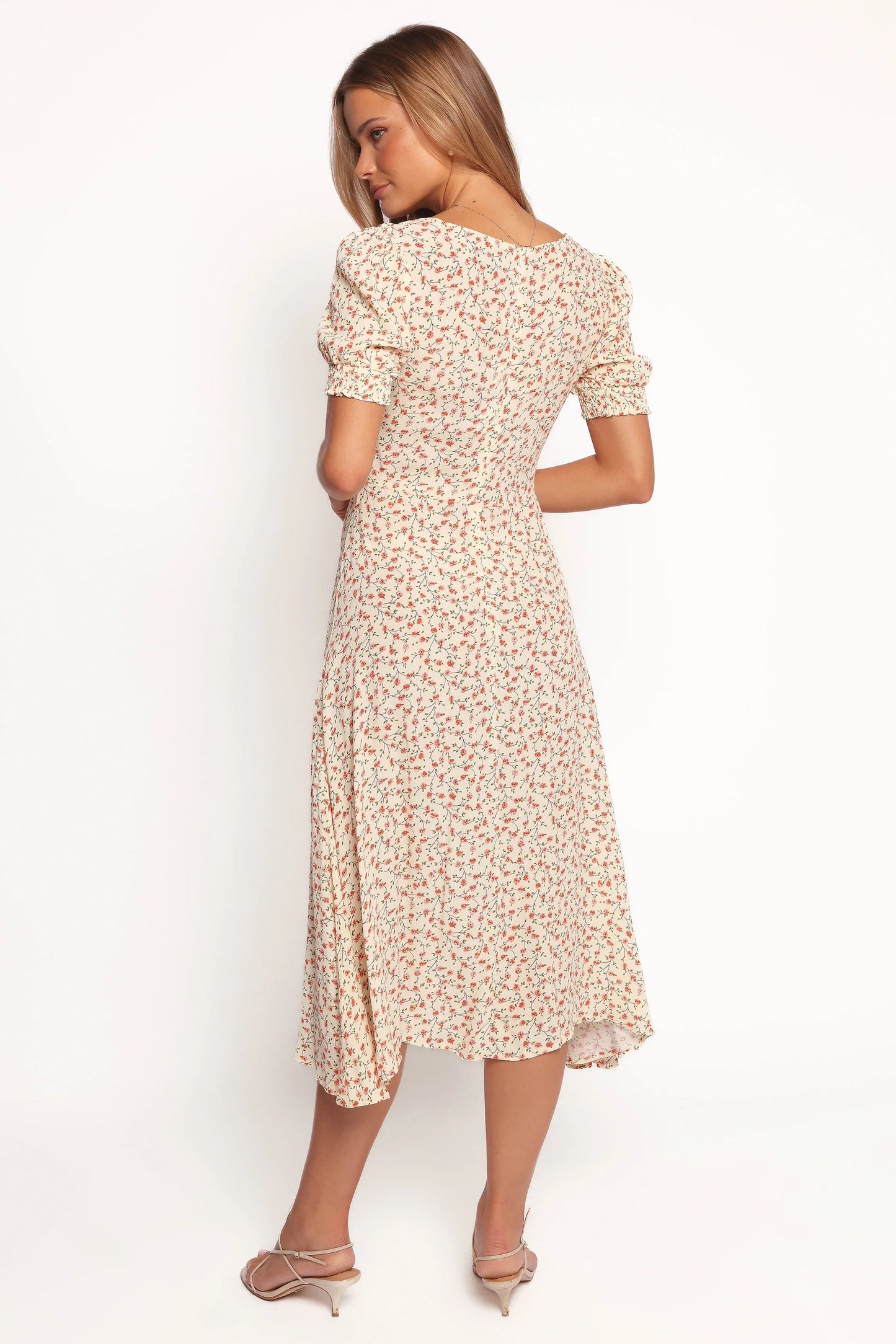 Franklin Dress Cream Floral