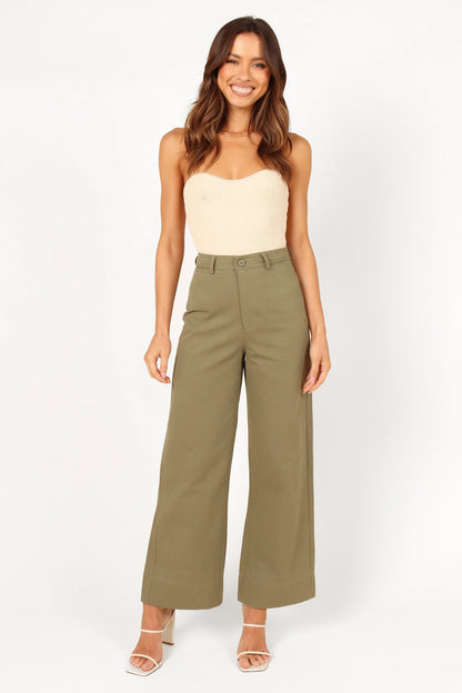 Lawrence Pant Olive Green