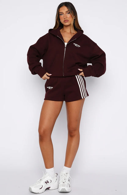 Release 15 Asalia Lounge Shorts Plum