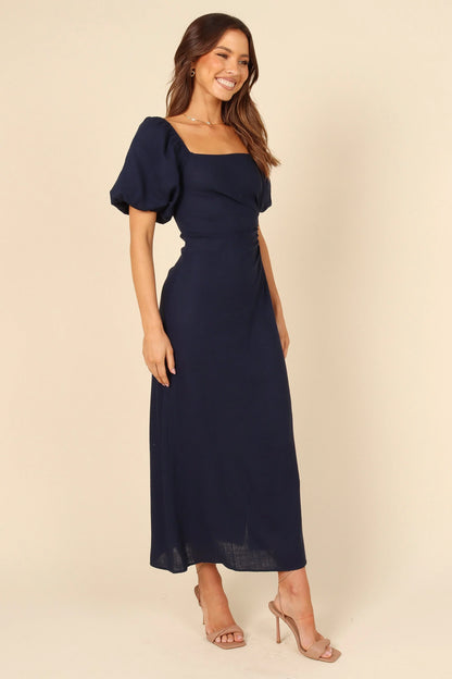 Chloe Cut Out Dress Navy