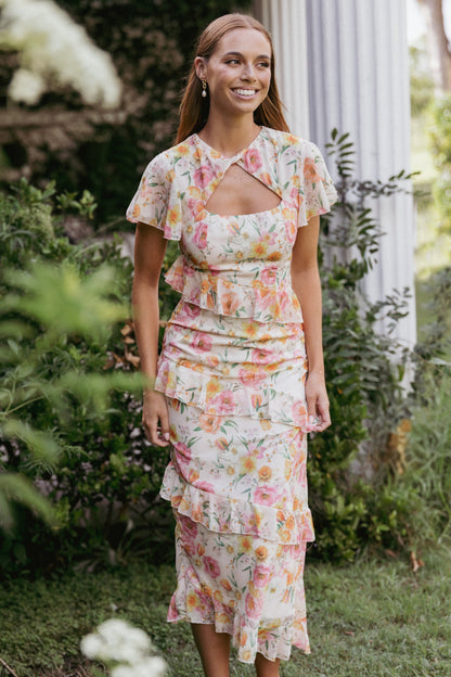 Leila Maxi Dress Peony
