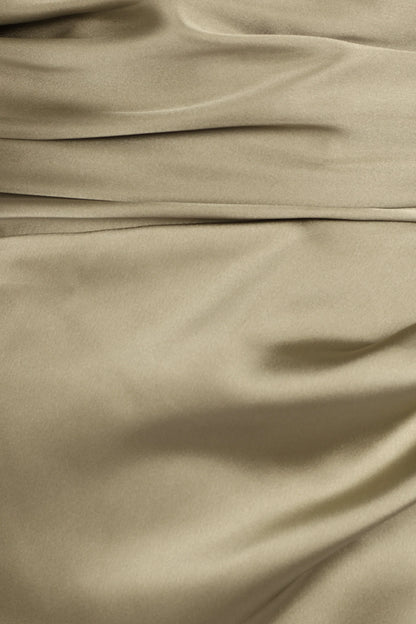 Kara Strapless Maxi Dress Olive