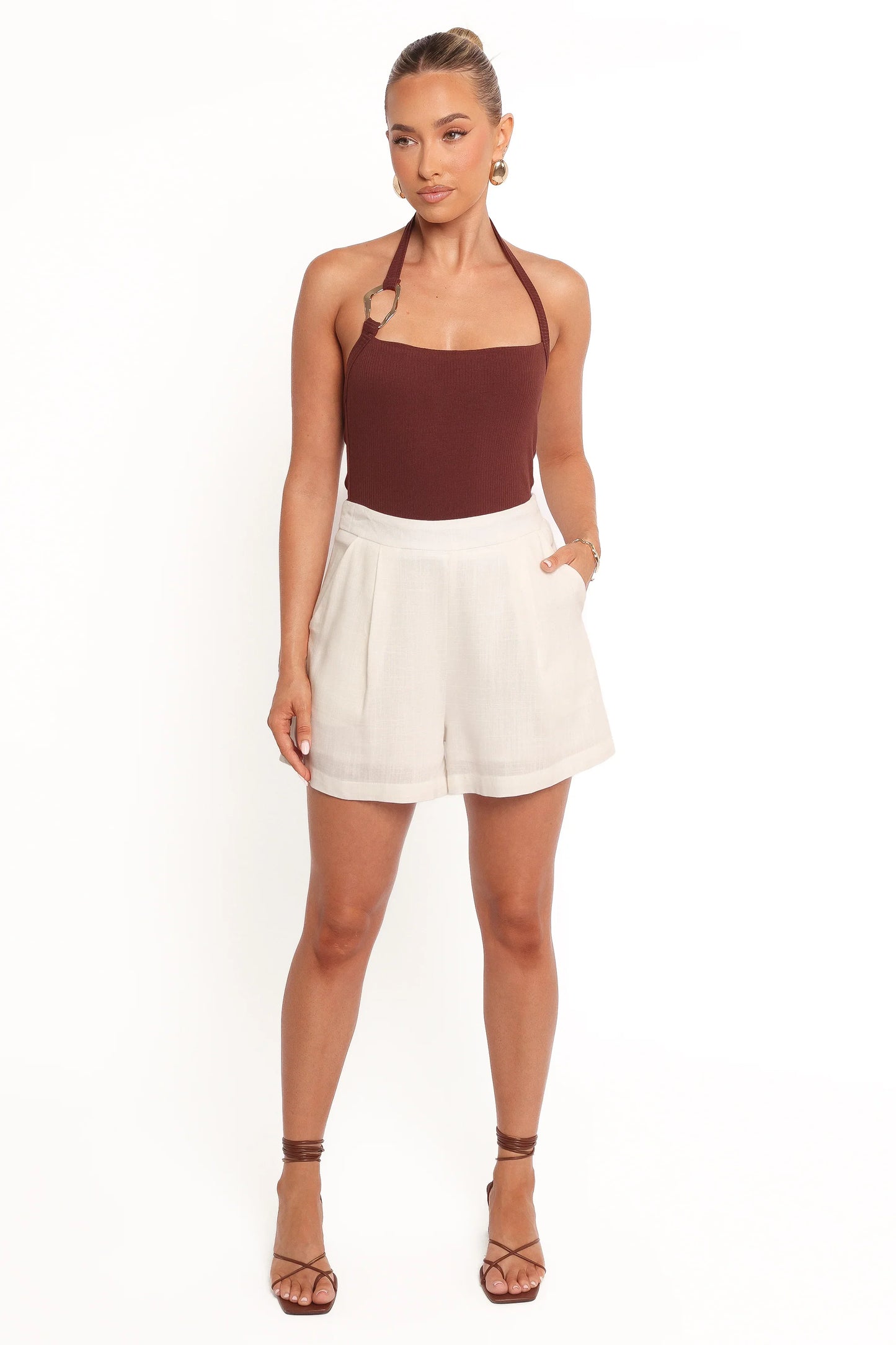 Olympia Shorts White