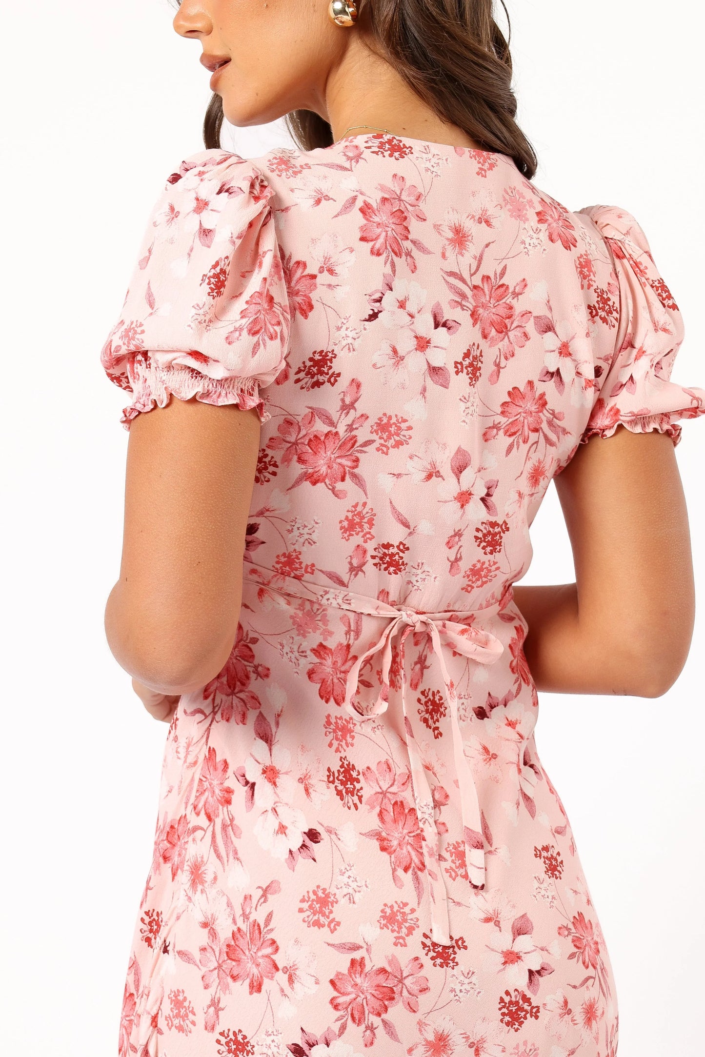 Sandra Midi Dress Blushed Garden