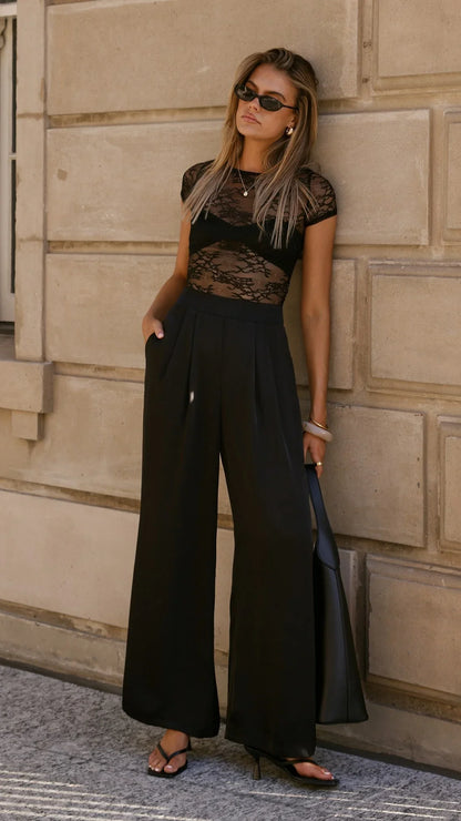 Khloe Pants Black