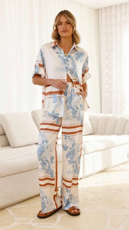Valene Pants Amore Print