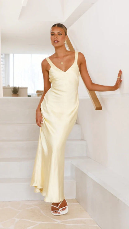 Andie Maxi Dress Yellow