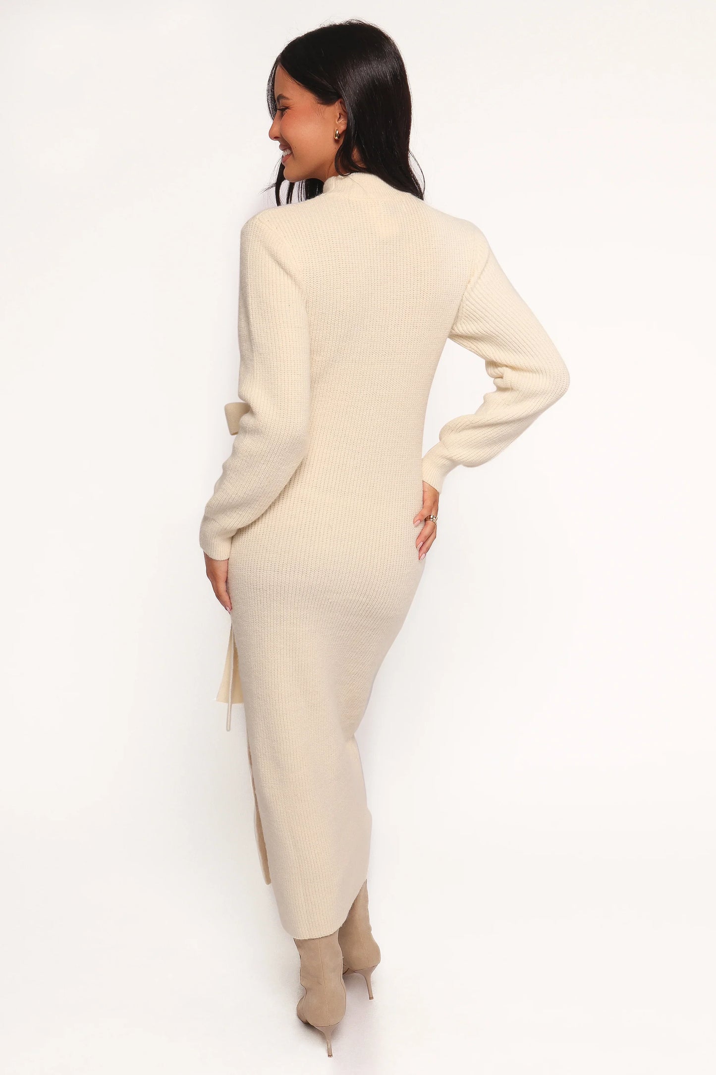 Aerin Knit Dress Cream