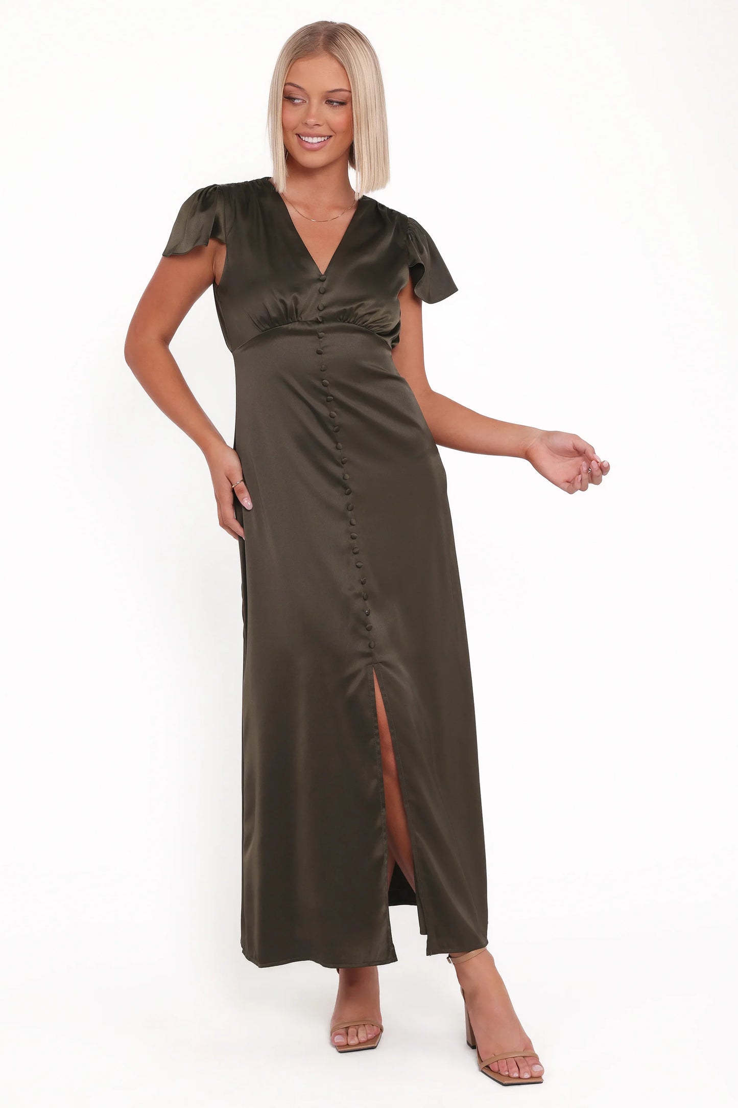 Dean Maxi Dress Olive