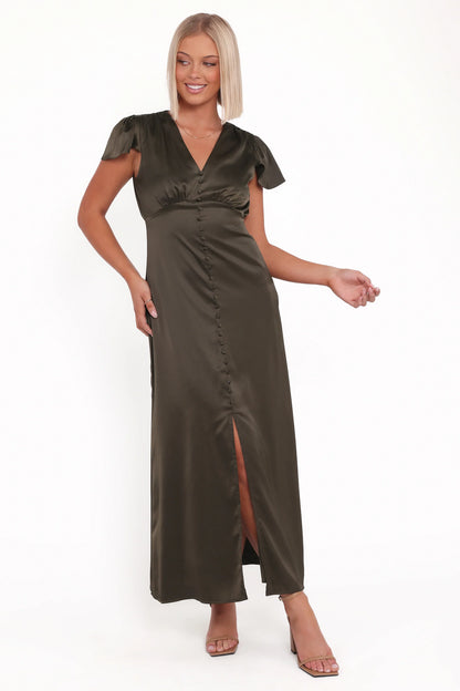 Dean Maxi Dress Olive