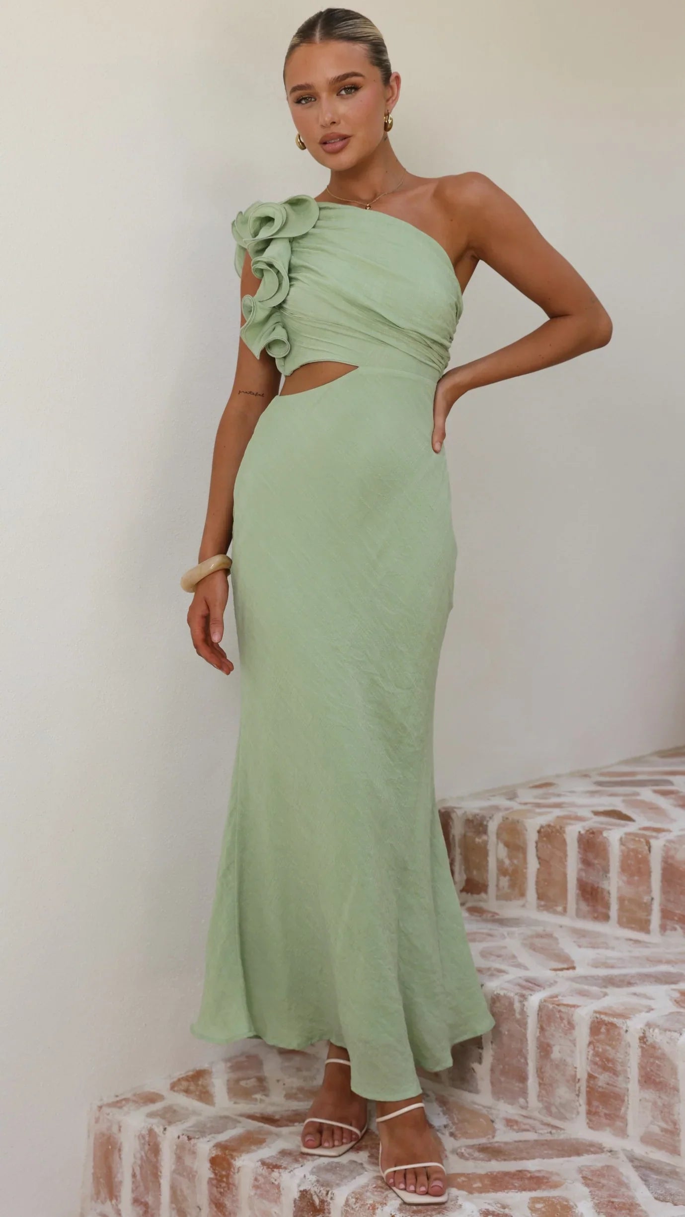 Amina Maxi Dress Sage