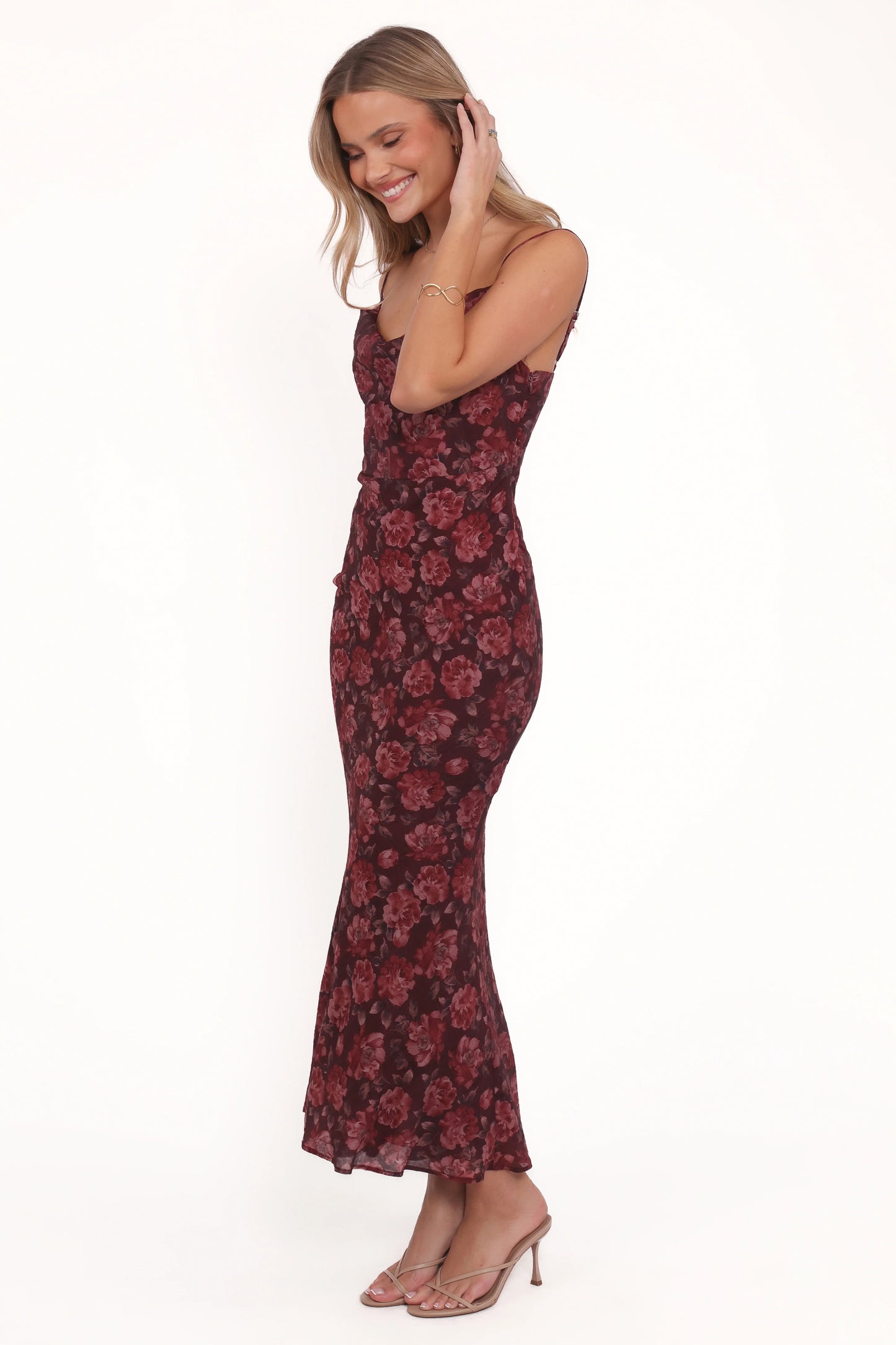 Esmeralda Maxi Dress Pink Floral