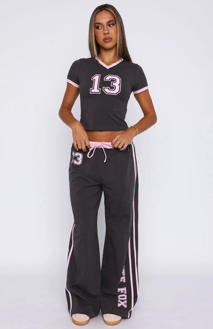 Trying Too Hard Track Pants Volcanic