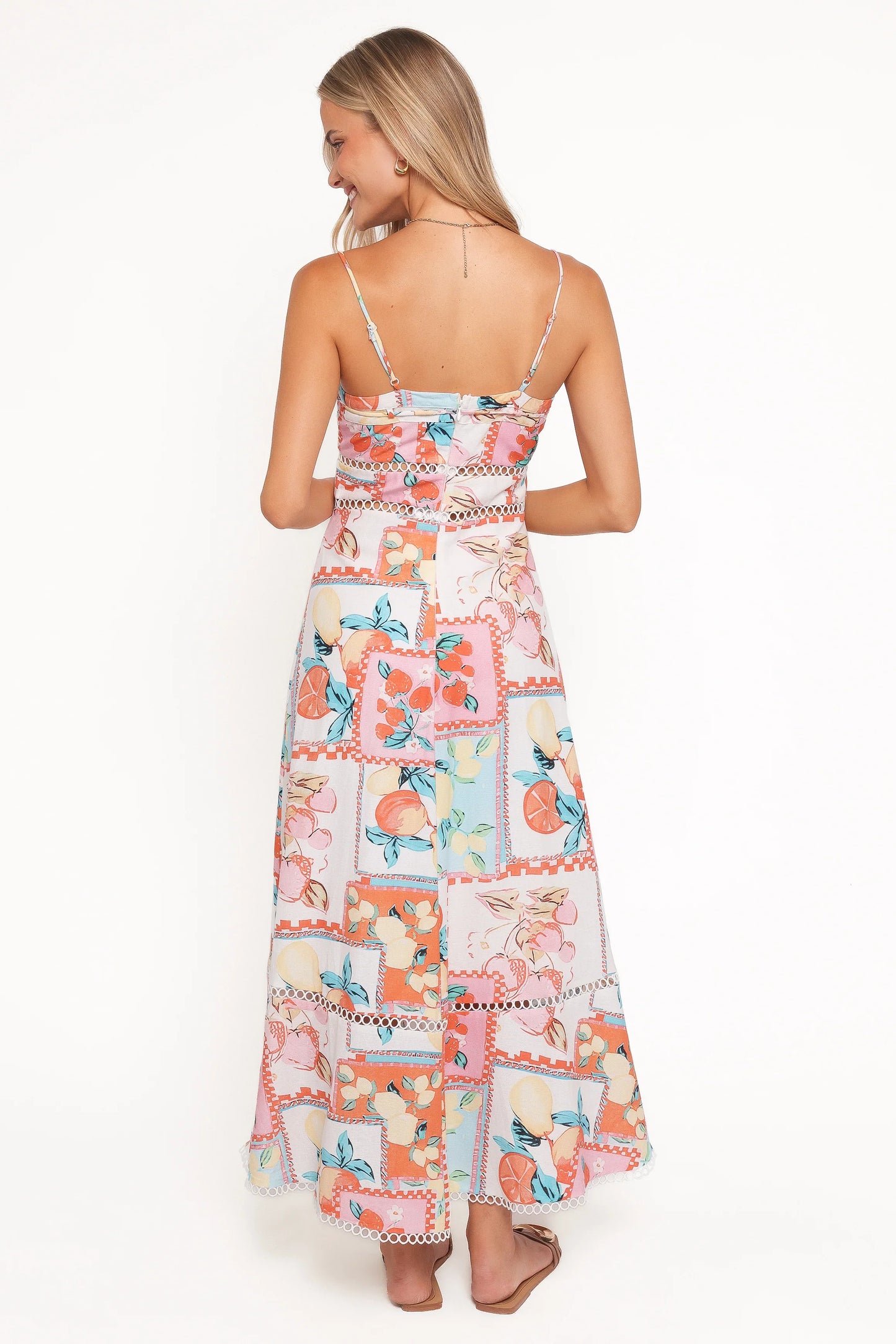 Adalynn Maxi Dress Fruit Print