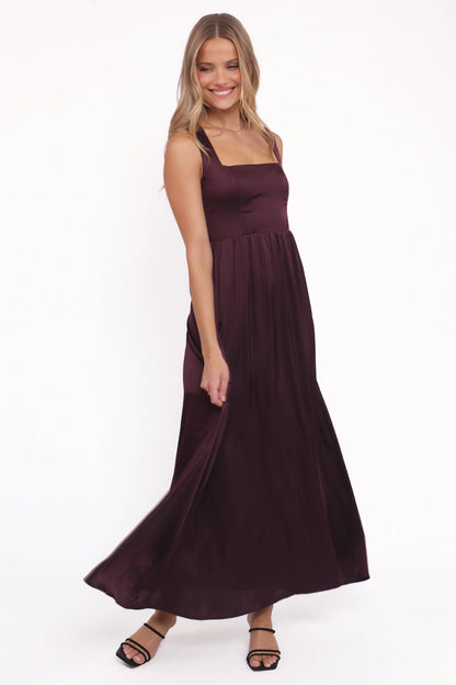 Elania Maxi Dress Plum