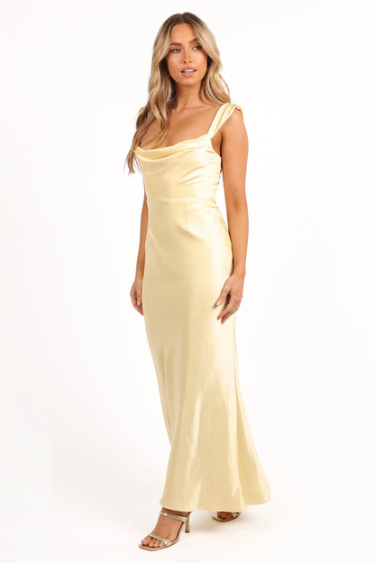 Margot Maxi Dress Lemon