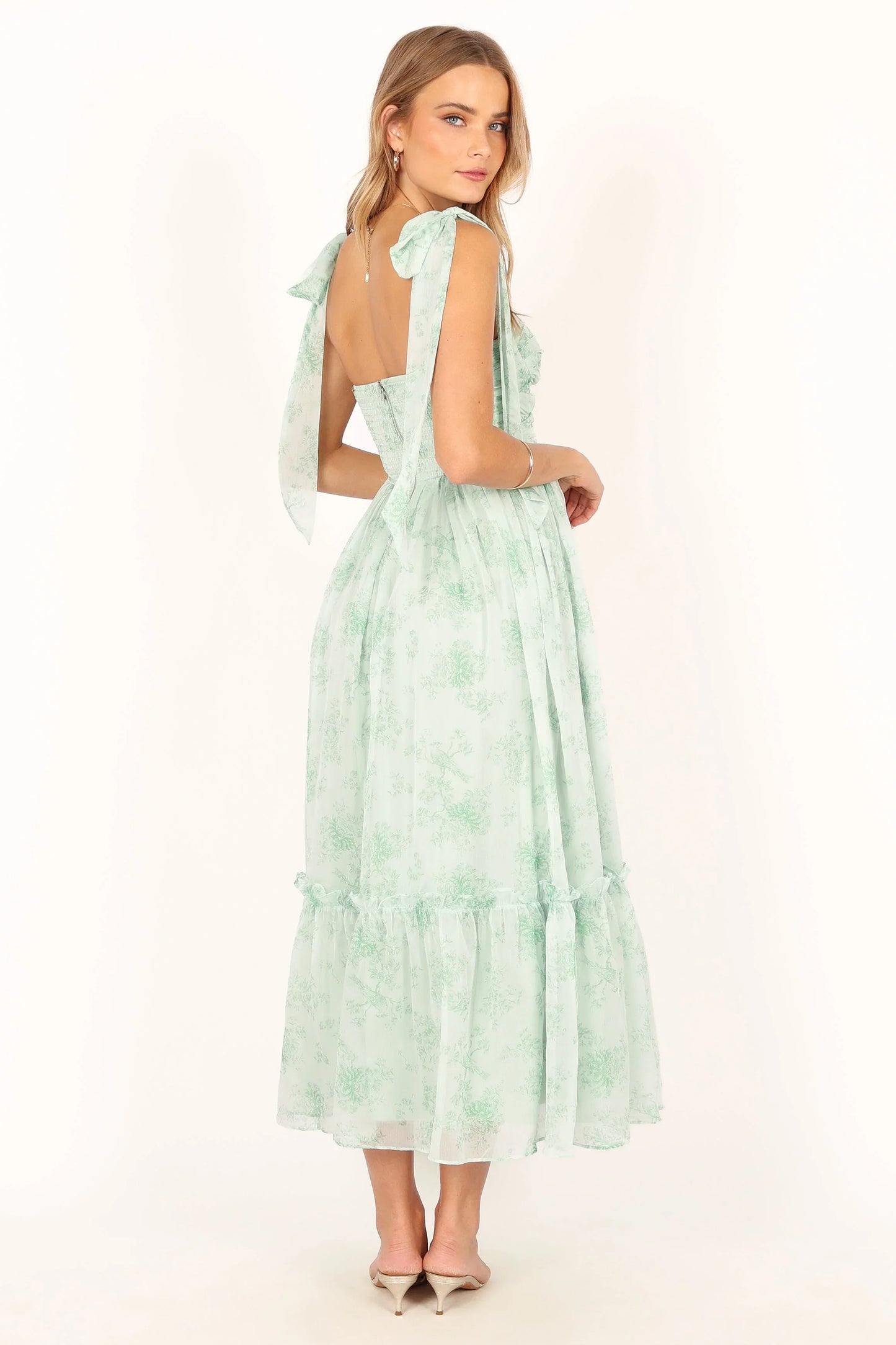 Floret Midi Dress Sage