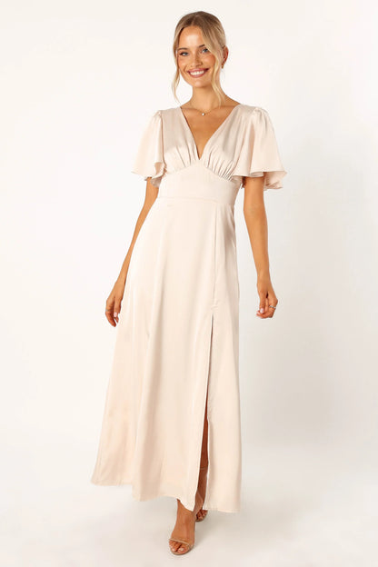Casper Maxi Dress Pearl