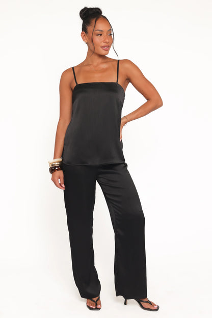 Selena Pant Set Black
