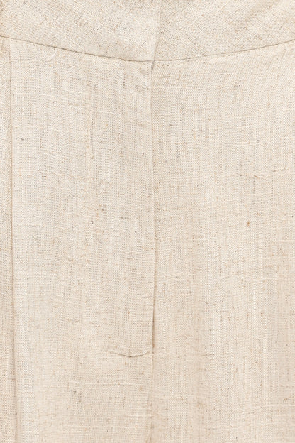 Dean Linen Pants Beige