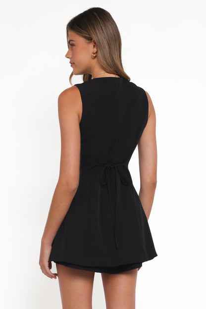Amanda Suit Short Black
