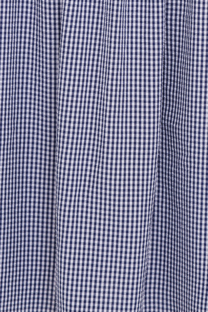 Laurita Maxi Skirt Navy Gingham