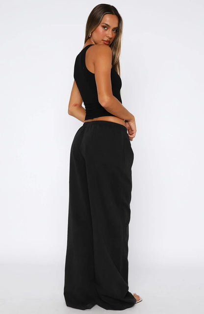 Take A Stance Pants Black