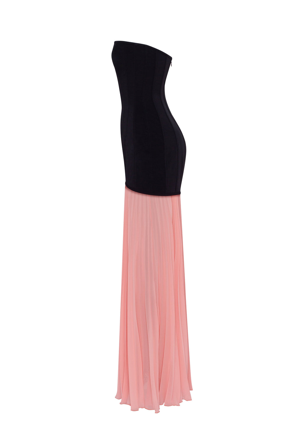 BlackPink dress with a pleated skirt Parisienne