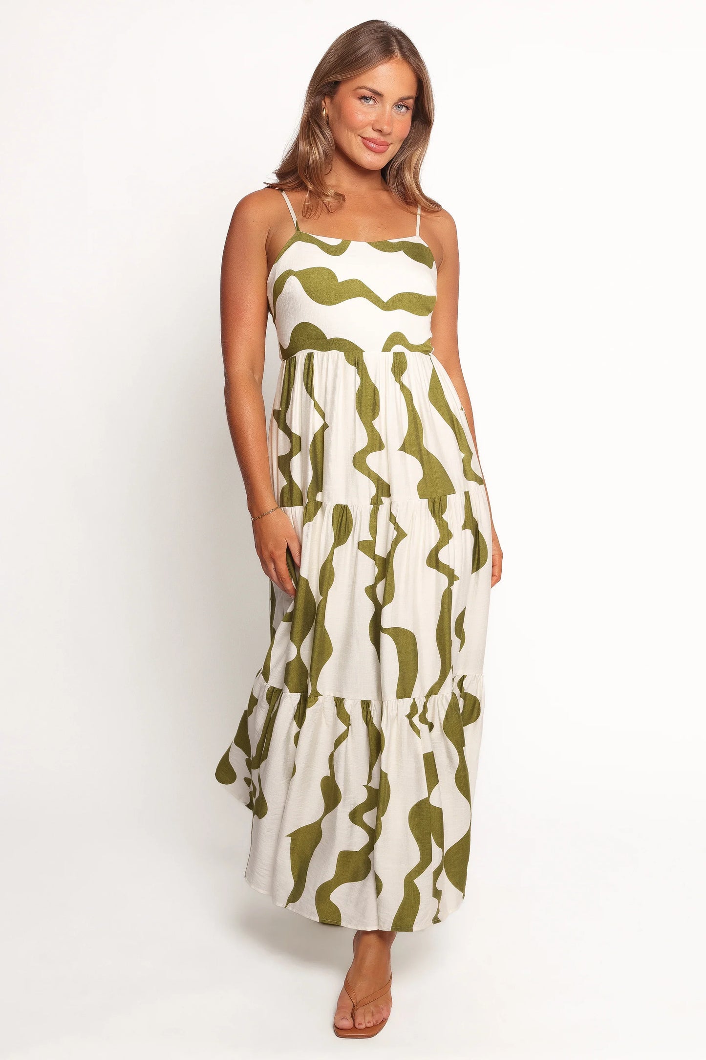 Cora Maxi Dress Green