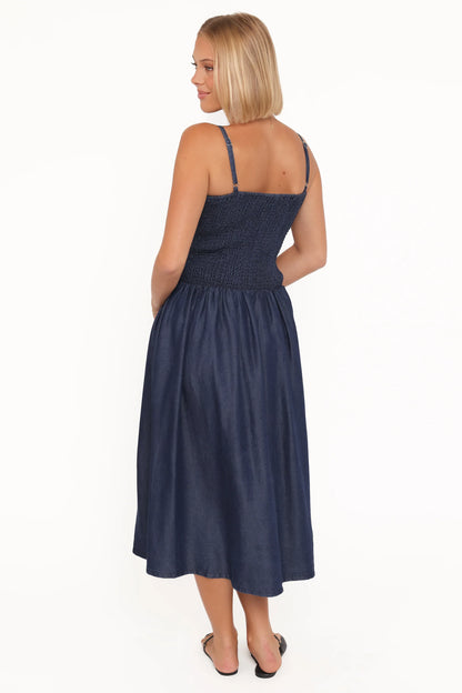 Arnika Midi Dress Blue