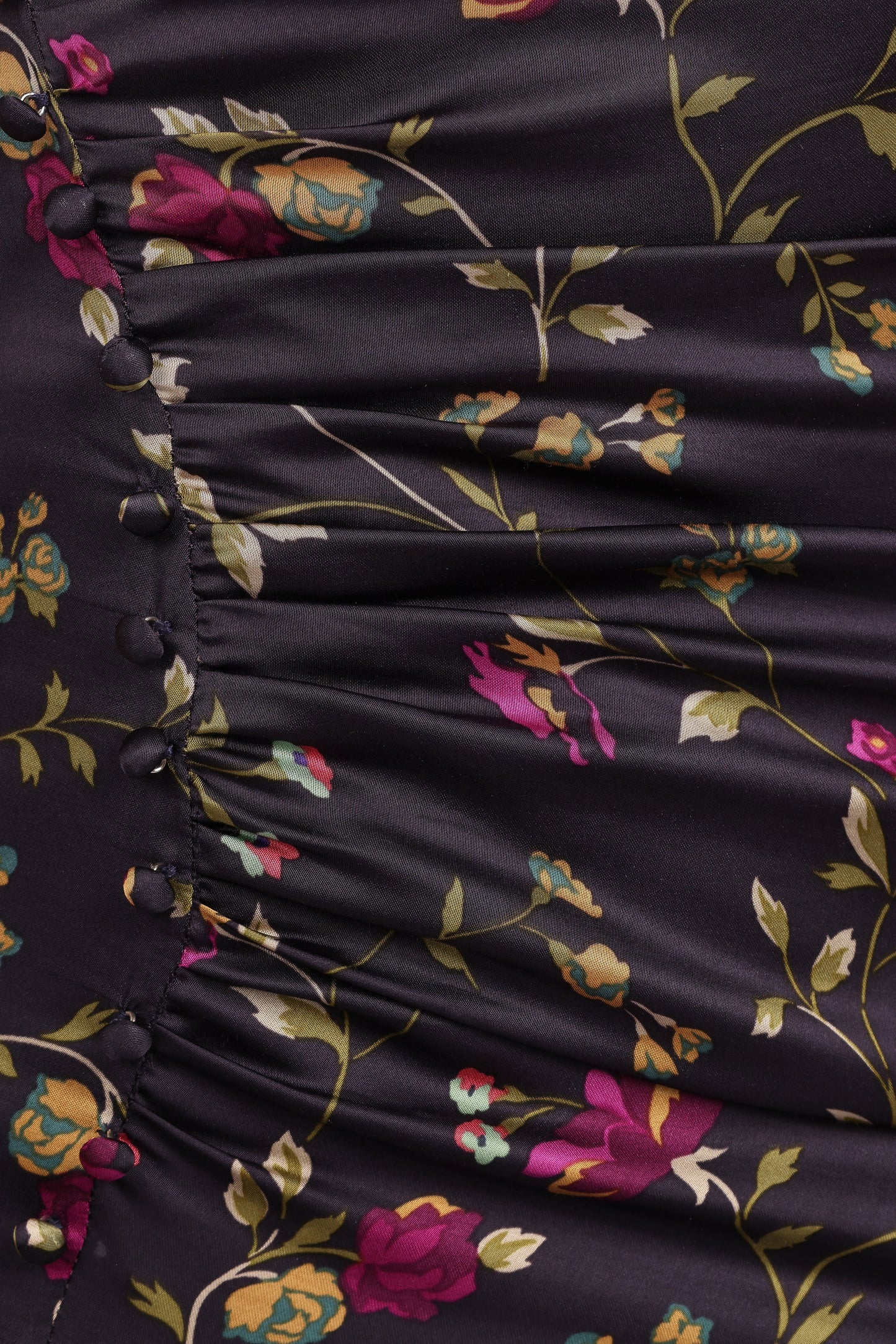 Lisbeth Midi Dress Midnight Floral