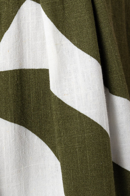 Matilda Romper Olive Palm