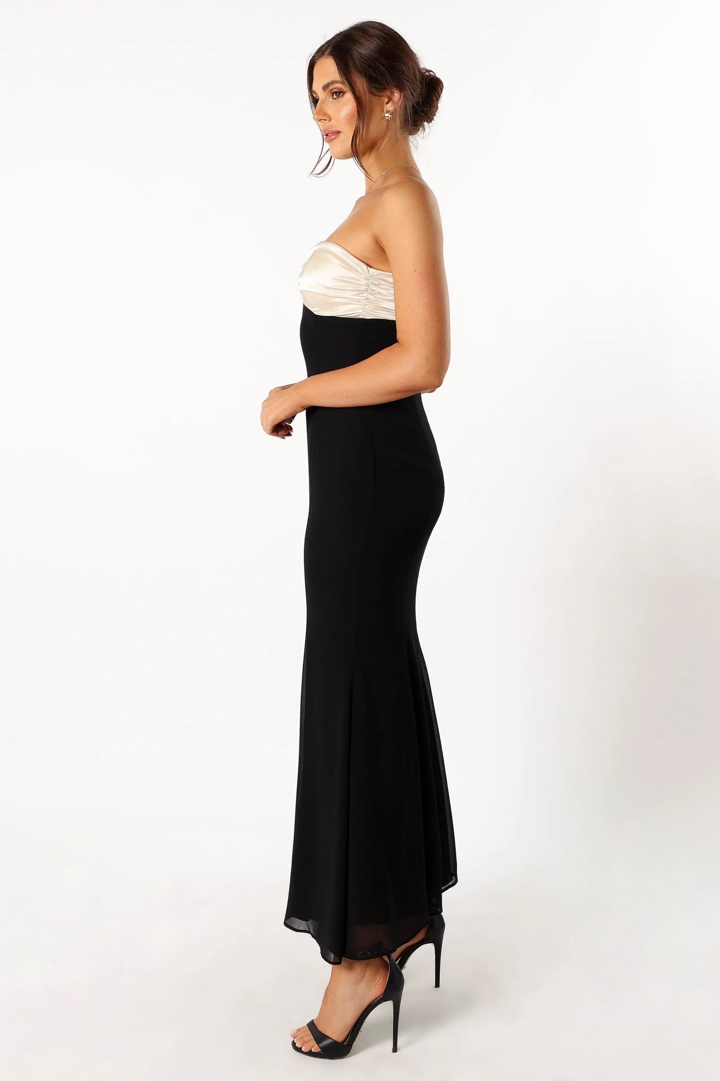 Cecilia Strapless Maxi Dress Black