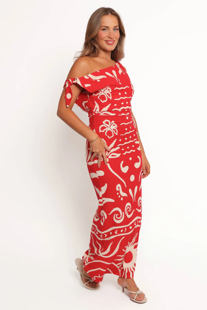 Brigid Midi Dress Sunburst
