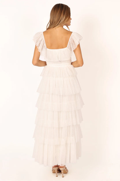 Belle Maxi Dress Off White
