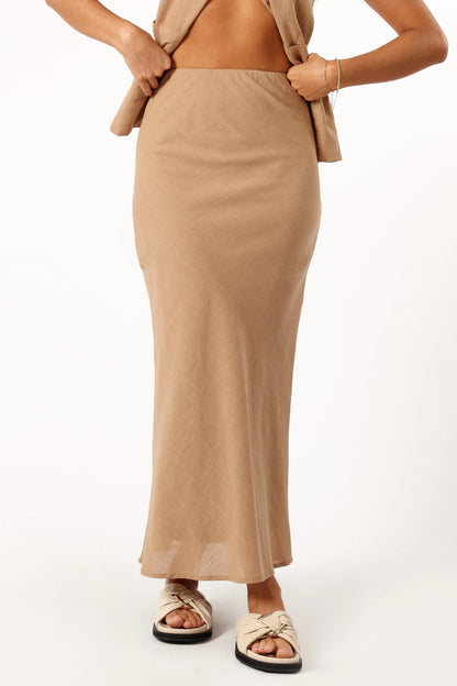 Peter Two Piece Set Tan