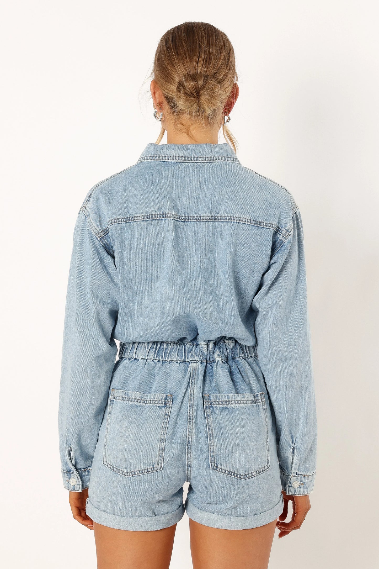 Danielle Romper Medium Denim