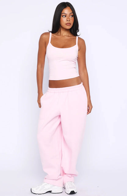 Know What You Want Barrel Leg Sweatpants Posy