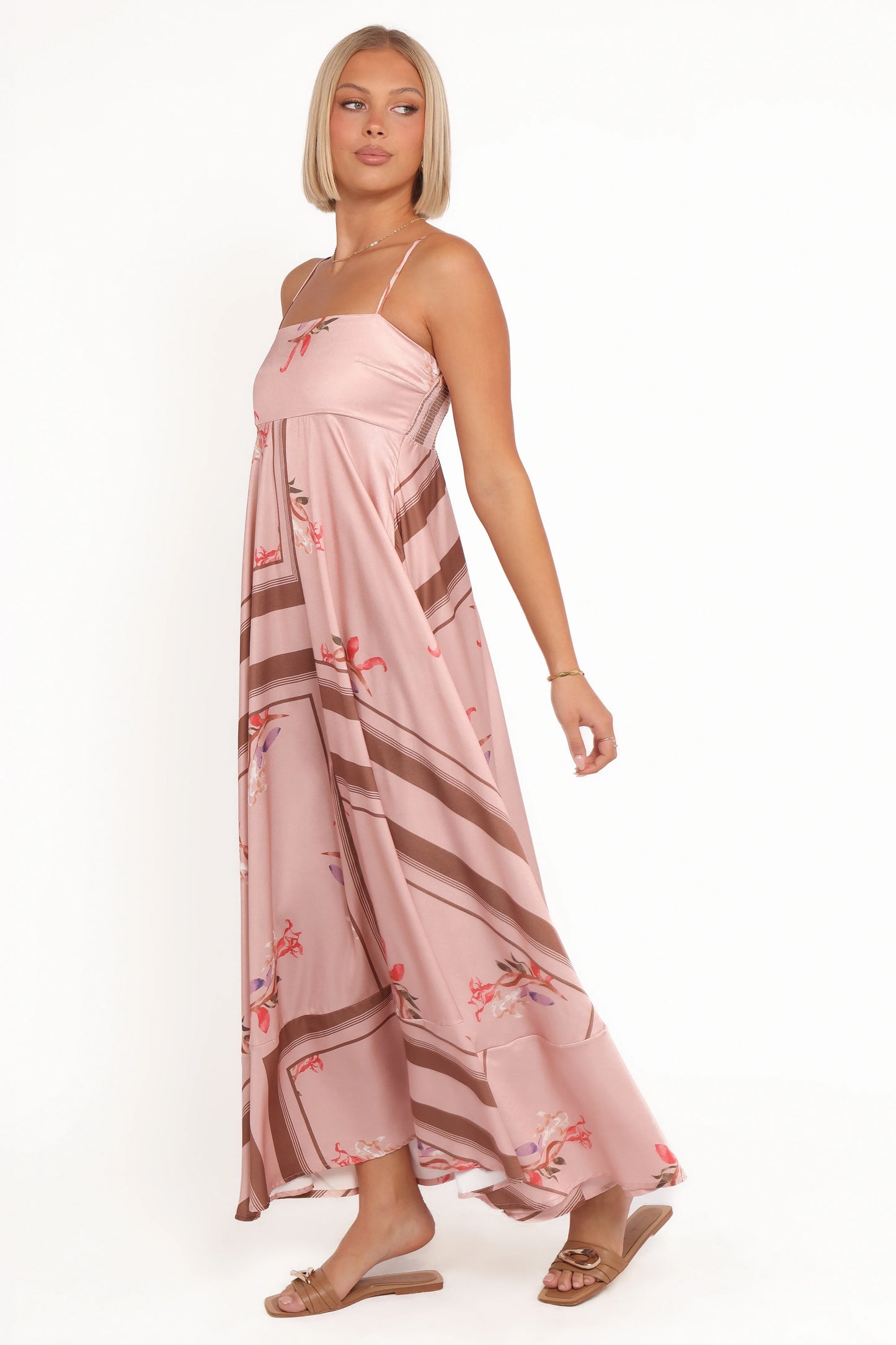 Elanor Maxi Dress Pink Cocoa